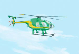  MD500E風(fēng)直升機(jī)(MD500E Helicopter)