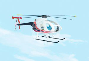 MD500E風(fēng)直升機(MD530F Helicopter)